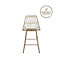 CosmoLiving Astrid Wire Metal Counter Stool Gold