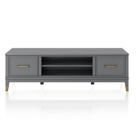 CosmoLiving Westerleigh Tv Stand 65 Graphite Grey