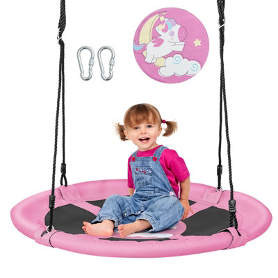Kids saucer swing clearance