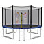 Costway 12 FT Outdoor Jumping Exercise Trampoline with Ladder