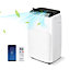 Costway 12000BTU 5-in-1 Portable Air Conditioner Air Cooler Heating Fan Dehumidifier