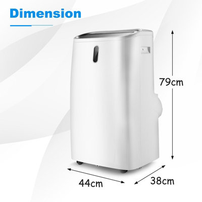 Costway 12000BTU  Air Conditioner 4-in-1 Portable Air Cooler Heating Fan & Dehumidifier