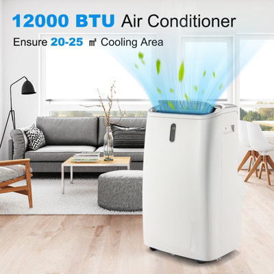 Costway 12000BTU  Air Conditioner 4-in-1 Portable Air Cooler Heating Fan & Dehumidifier - 4