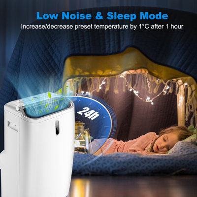 Costway 12000BTU  Air Conditioner 4-in-1 Portable Air Cooler Heating Fan & Dehumidifier - 6