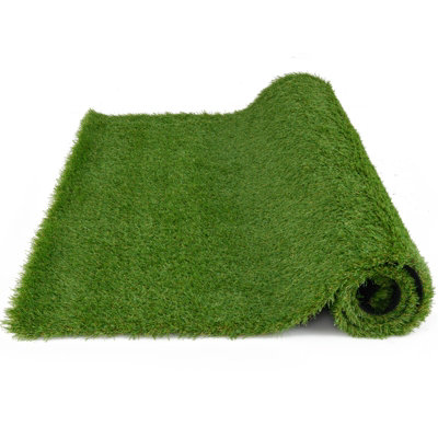 Costway 125 x 185 CM Artificial Grass Turf Indoor Outdoor Synthetic ...