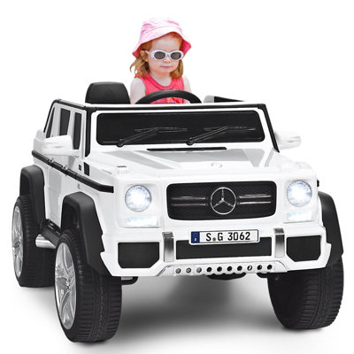 Costway 12V Electric Ride On Car Mercedes-Benz Maybach Car 2.4G Remote ...