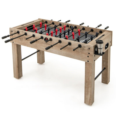 COSTWAY 137cm Full Size Foosball Table Indoor Soccer Game Table w/ Legs ...