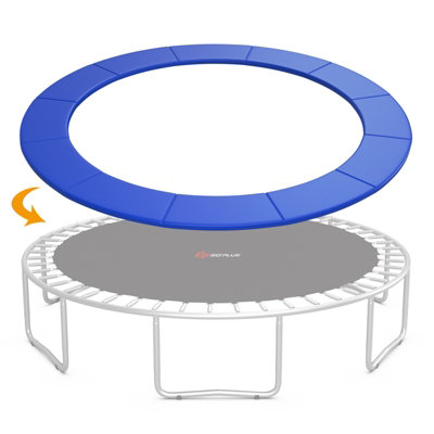 Costway 14 FT Trampoline Spring Safety Cover Trampoline