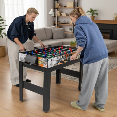 COSTWAY 14-in-1 Combo Game Table Set Multi-Game Table 126 CM ...