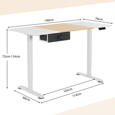 70cm deals desk leg