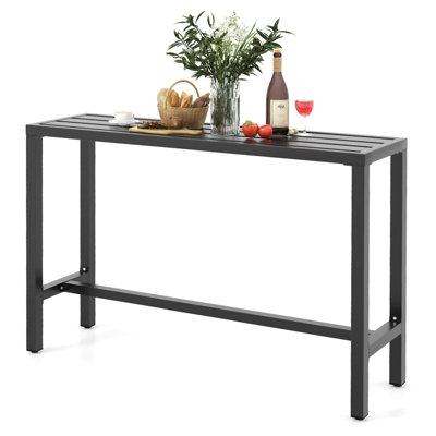 Modern Outdoor Bar Table Round Pub Table Cocktail Bistro High Table With Metal Base, Circular Tall Kitchen Dining Table Counter Bar Height Table, Green (Size : 40x40x62cm