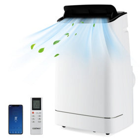 Costway 18000 BTU 4-in-1 Portable Air Conditioner Air Cooling Fan Dehumidifier AC Unit