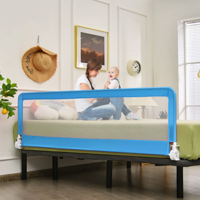 180CM Bed Safety Guard Folding Child Toddler Bed Rail Safety