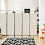 Costway 188cm Privacy Screen Panel Folding Room Divider Fabric Wall Divider