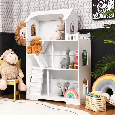 Dollhouse 2025 cottage bookcase