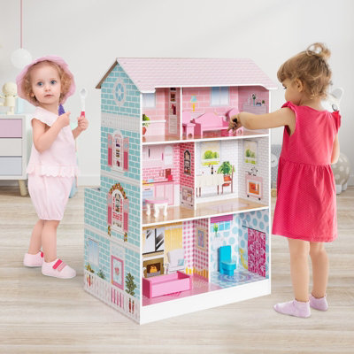 Double sided dollhouse on sale