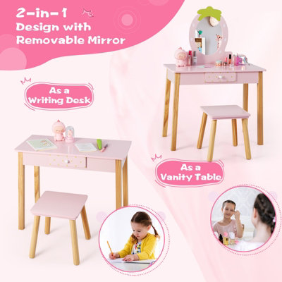 Child size vanity set hotsell