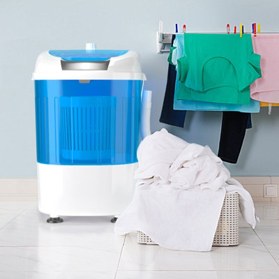 COSTWAY offers Portable Mini Washing Machine with Spin Dryer