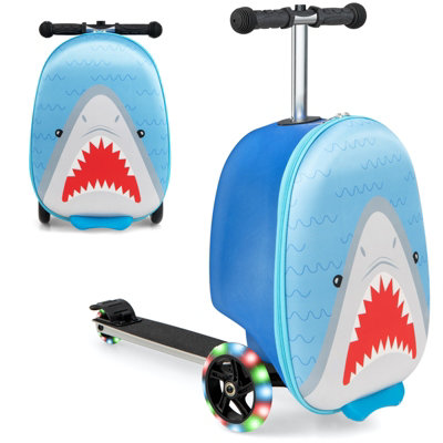 Ride on sales scooter suitcase