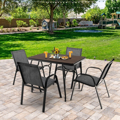 Camping chairs deals outdoor dining chair