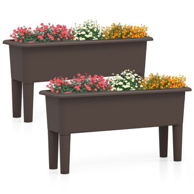 Plastic planting boxes discount