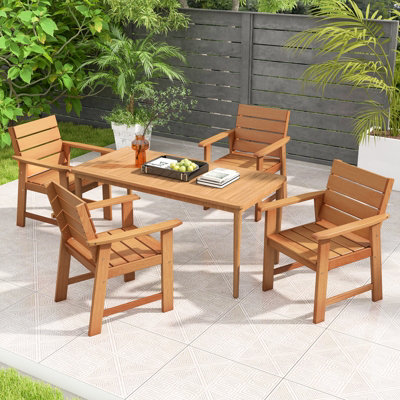 Outdoor timber chairs hotsell