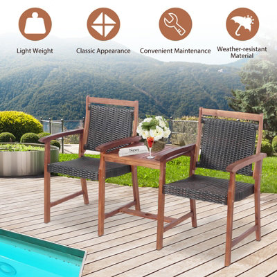 Costway rattan deals furniture