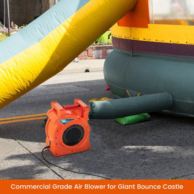 Costway 2HP/2300W Commercial Air Blower Giant Inflatable Bounce House Air Pump Fan - 3