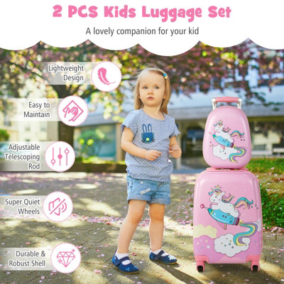 Kids best sale backpack suitcase