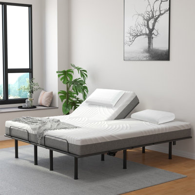 Costway 2Pcs Bamboo Charcoal Memory Foam Pillow Set 3D Cutting Air Flow Pillows - 9