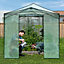 Costway 3.6 x 2.4 m Folding Pop-up Greenhouse Walk-in Gardening Greenhouse