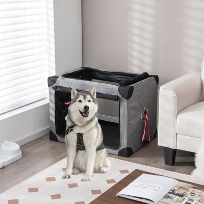 Smart store dog crate