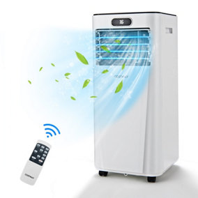 Costway 3-in-1 Air Conditioner 7000BTU Air Cooling Fan Dehumidifier with Remote Control