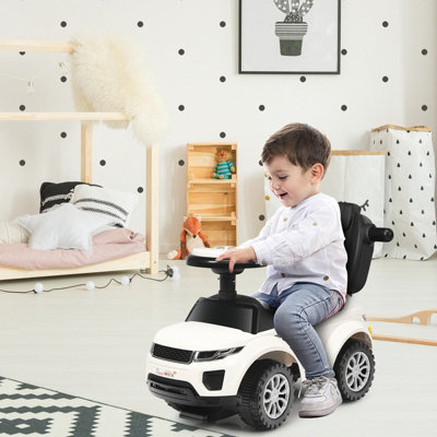 COSTWAY 3 in 1 Baby Ride on Push Car Toy Kids Stroller Sliding Walking ...