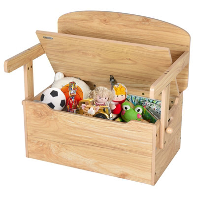 Costway 3 in 1 Kids Convertible Activity Bench Toy Box