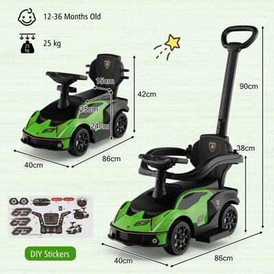 Remote control hot sale stroller car