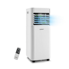 Costway 3-in-1 Portable Air Conditioner 9000 BTU Mobile Air Cooler w/ Fan & Dehumidifier Mode