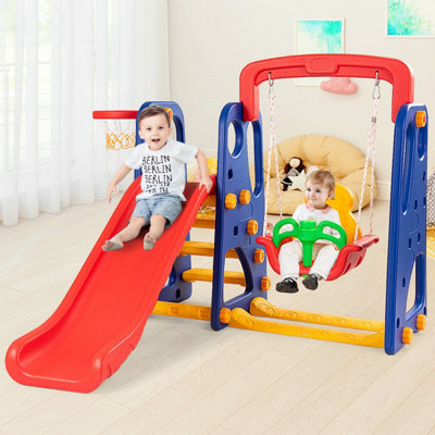 Kids playset slide online