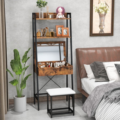 Ladder on sale desk vanity