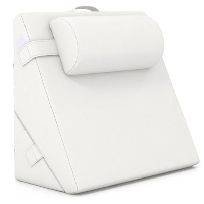 Costway 3 PCS Bed Wedge Pillow Set Adjustable Incline Pillow w/Air Memory Foam