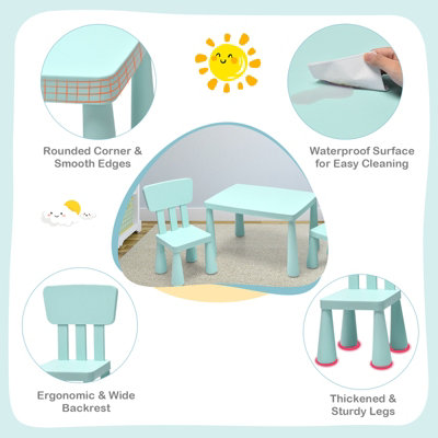 Table And Chairs For Kids Disney Moana Children And Stools Set