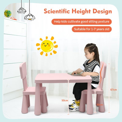 Nicklas kids 3 piece windsor writing table and chair set best sale