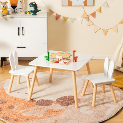 Space saving shop kids table