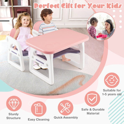 Table and chair set for 5 year outlet old