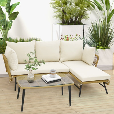 Indoor outdoor on sale sectional sofa