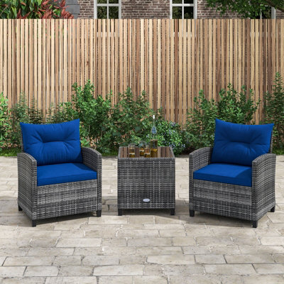 All weather wicker conversation sets hot sale