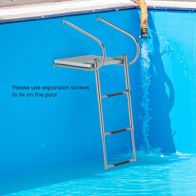 Pool Ladders For Above Ground Pools Intex Deluxe Pool Ladder W