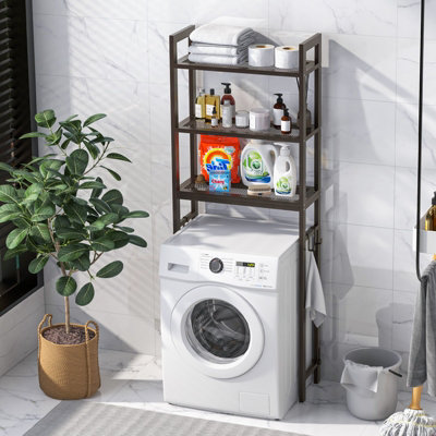 Washer Dryer Rack Laundry Rack Shelf Over Washer And Dryer Shelves