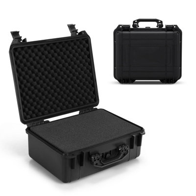 Costway 34 x 31 x 16 cm Hard-Shell Dry Box Portable Waterproof Hard Case