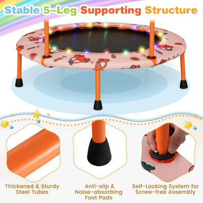 36 Inch Trampoline Met Armsteun Voor Kinderen Niet... – Vicedeal